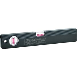 ebisu Basic Level with Magnet (Black) Ed – 30mbr 300 mm Bubble Tube Color: Red