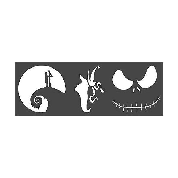 Dia-and-Jew 1 PCS Custom Cut Stencil Nightmare Before Christmas Jack