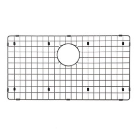 Starstar Sinks Protector Matte Black 304 Stainless Steel Kitchen Sink Bottom Grid, Rack (30 L x 17 W)