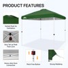 EAGLE PEAK 8x8 Pop Up Canopy Tent Instant Outdoor Canopy