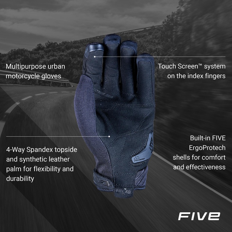 FIVE GLOVES RS3 Evo Women - Motorcycle Gloves for Women,