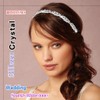 Firuilo Sparkly Rhinestones Headbands Glitter Crystal Hairbands Wedding Bridal Head