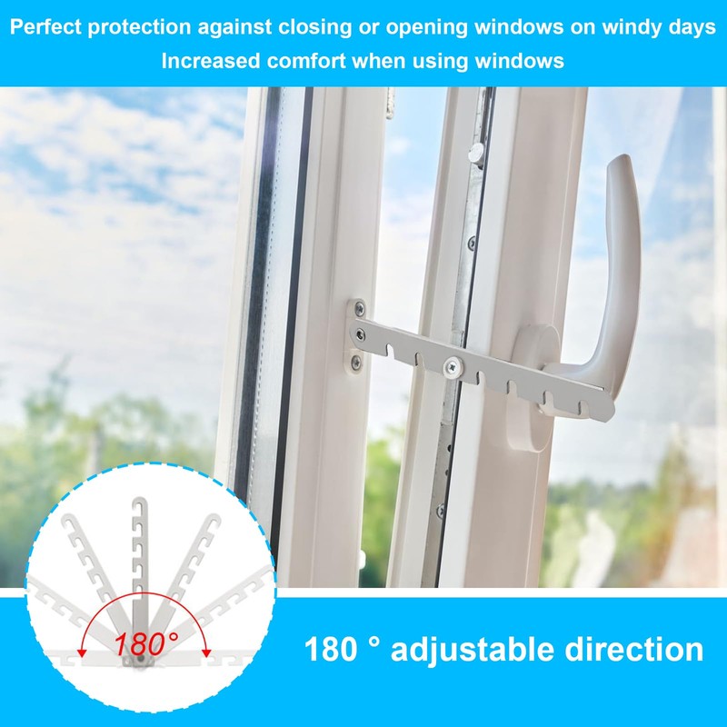 Jortmrd Stainless Steel Window Lock for Tilting Window Tilt Regulator