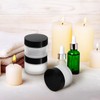 PACKOVE 4 Pcs Cosmetic Glass Jars With Lids Empty Cosmetic