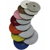 Konfor 8" Wet Diamond Polishing Pads Set of 7pcs For