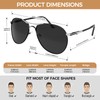 Sunier Men's Polarised Sunglasses Classic UV400 Men's Shade for Driving