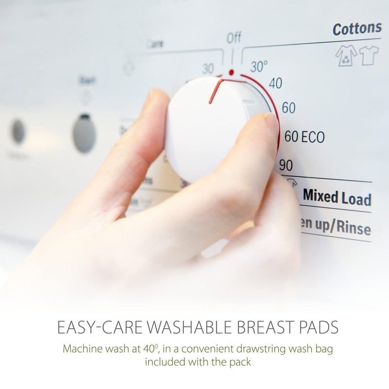 Simply Gentle Washable Breast Pads – Soft & Absorbent –