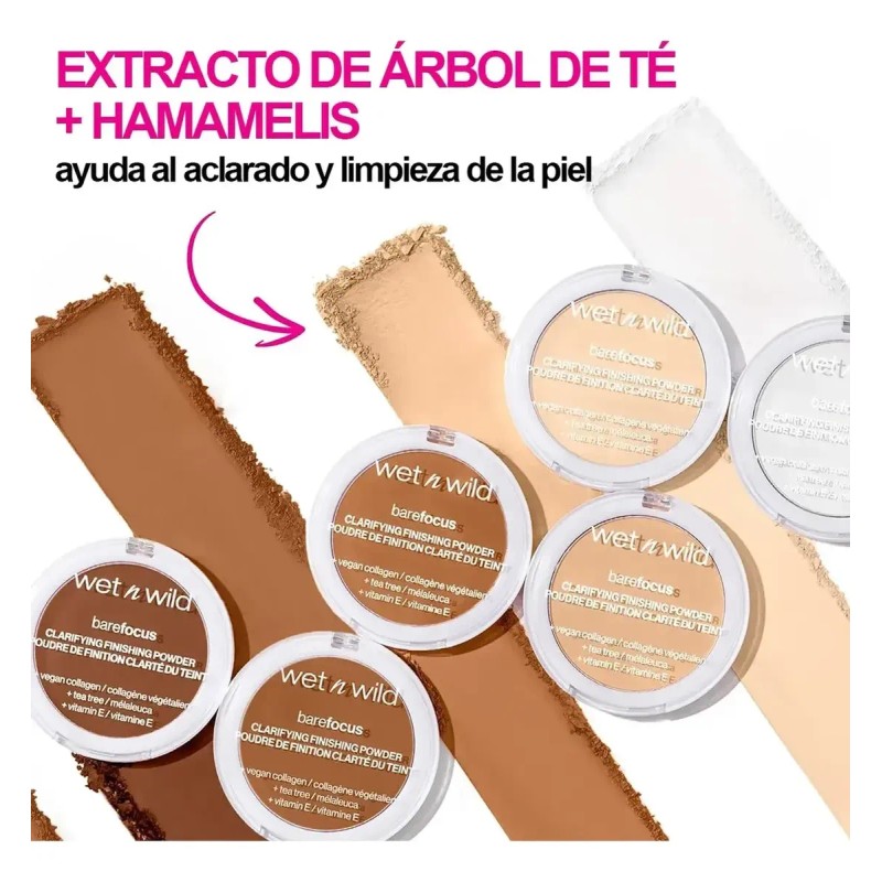 Polvo Traslucido Barefocus Clarifying Finishing Wet N Wild