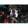 Tree Buddees Bowling Ball and Pins Christmas Ornaments