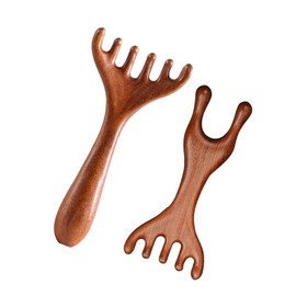 Hair Comb, Scalp Massage, Sandwood Comb, Massage Comb, Hair Care, Press Point of Point, Scalp Massage, Meridian Massage, Natural Wood, Popular, Unisex