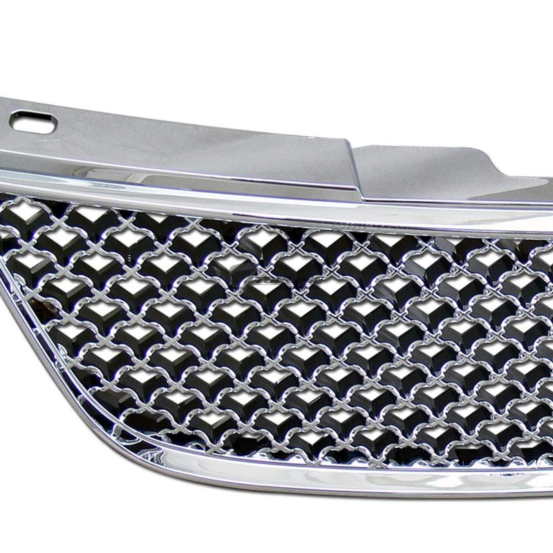 TLAPS 7422438672612 Compatible With 2000-2005 Chevy Impala Chrome Mesh Front