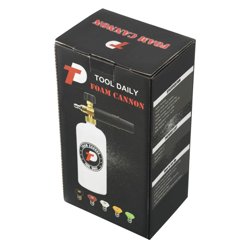 Tool Daily Foam Cannon With 1/4 Inch Quick Connector, 1