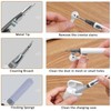 2Pcs Earbud Cleaning kit， Multi-Function Cleaning Pen with Soft Brush