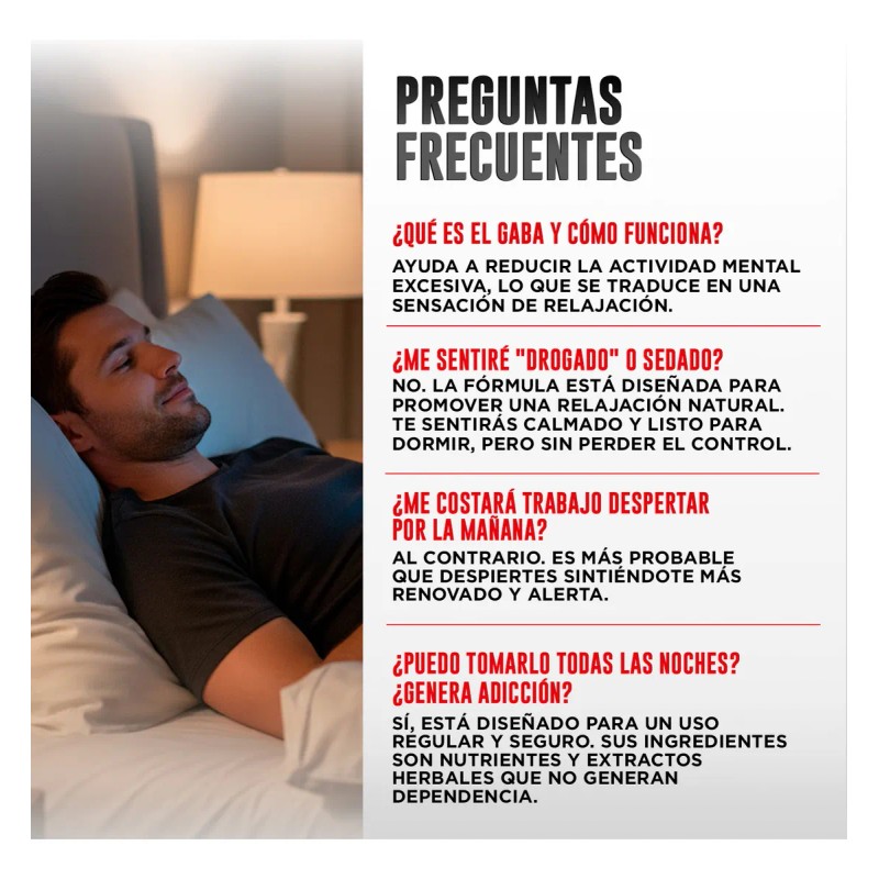 Gaba Platinum 4 En 1 Testrol 90 Cpsulas Descanso Natural