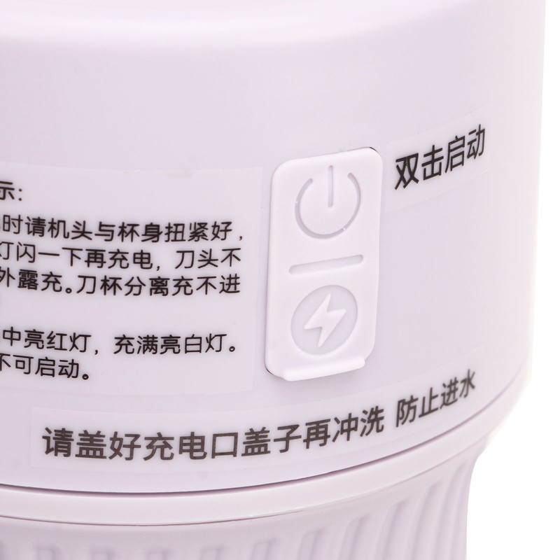 Sport Portable Blender Outdoor Juice Barrel 1000ml Large Capacity Crushed