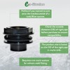eco-filtration - 25mm Threaded Tank Connector | Bulkhead PVC Plumbing