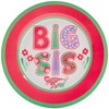 C.R. Gibson BMP-24554 Big Sister Reusable Melamine Dinner Plate, 9.8"
