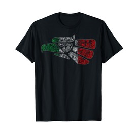 Mexico Sacred Aztec Calendar Mexican Eagle Archeological T-Shirt