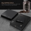 Digital Coffee Scale with Timer LED Screen Espresso Scale Built-in