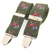 Soprano Country Green Tractor Mens Trouser Braces