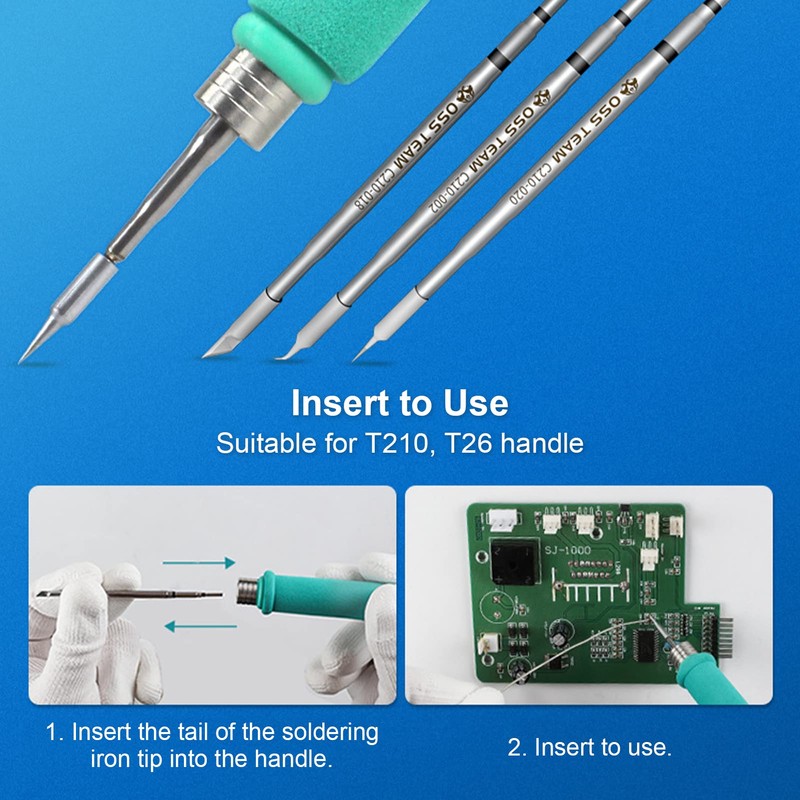 Soldering Iron Tips, Stainless Steel Soldering Tips, Soldering Iron Replacement