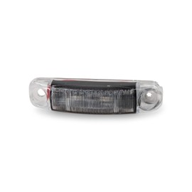 Sturdy Built LED Boat Trailer Sidemarker Light Self Ground Red Clear Lens Submersible S18