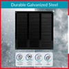 TURvent 10x10 Vent Cover (duct opening) - Black HVAC Return