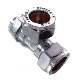 22mm Compression Chrome Tee