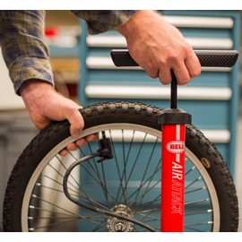 Bell Air Attack 350 High Volume Bicycle Pump Red Stripe, Air Attack 350