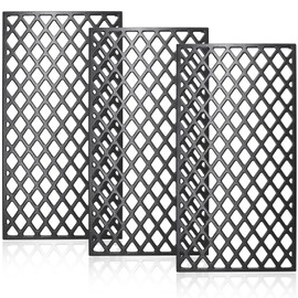 Hiorucet Cast Iron Grill Grates for Traeger 780 & Pro 780 Pellet Grills and Traeger Ironwood 885, HDW436, HDW443, KIT0451 Cooking Grid Grates for Traeger Grill Replacement Parts, 3 Pack.