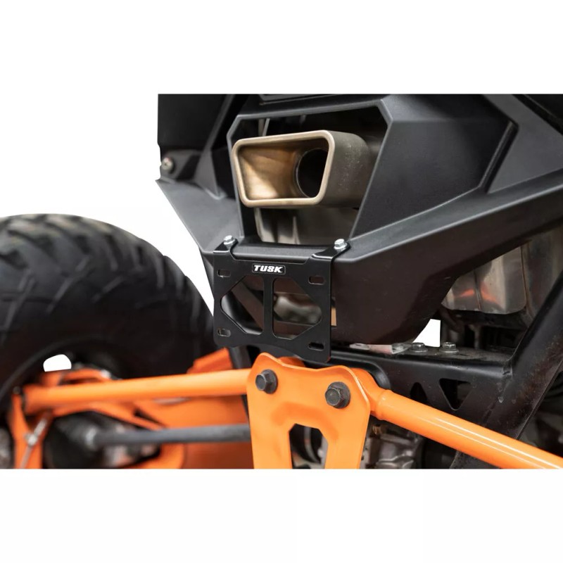 Tusk License Plate Mount Fits KAWASAKI KRX POLARIS RZR PRO