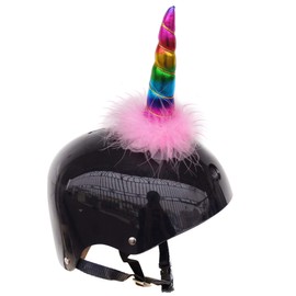 3T-SISTER Helmet Horns Women Girls Cute Horns Mohawk for Motorcycle Bicycle Ski Helmets (Helmet not Included)
