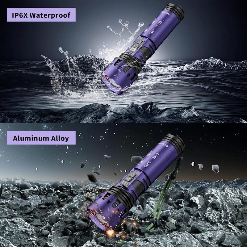 SKYFIRE [New] Skyfire Flashlight 2011 Outdoor Lighting Reverse Charging Safety