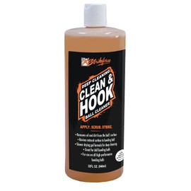 KR Strikeforce Clean & Hook Bowling Ball Cleaner - 32 Ounce Bottle,Orange