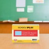 School Smart Ruled Index Card, 4 x 6 Inches, Blue,