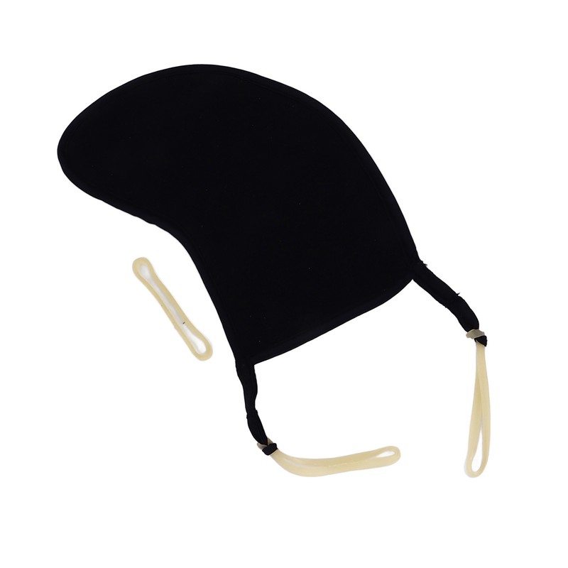 Violin Shoulder Rest Pad Adjustable Chinrest Soft Cover Protector Non