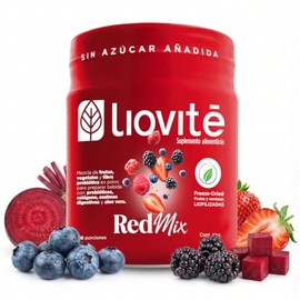 Red Mix  Suplemento Nutracéutico Con Frutos Rojos Y Vegetales Liofilizados  Fibra Prebiótica  Probióticos  Colágeno Hidrolizado  Enzimas  Sin...      