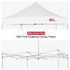 MASTERCANOPY Replacement Pop Up Canopy Top (10x10, Gray)