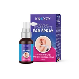 Knoxzy Sodium Bicarbonate Ear Spay, Ear Wax Remover for Clogged Ear Relief and Swimmer’s Ear – 10ml