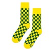 Dude. Your team socks. The Checkerboard (US, Alpha, One Size,