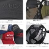 Avilex Number Ring Embroidered Mesh Cap 7300, red, 57 to