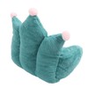 Office Chair Cushion Semi Enclosed Crown Shape Polyester Fiber Seat