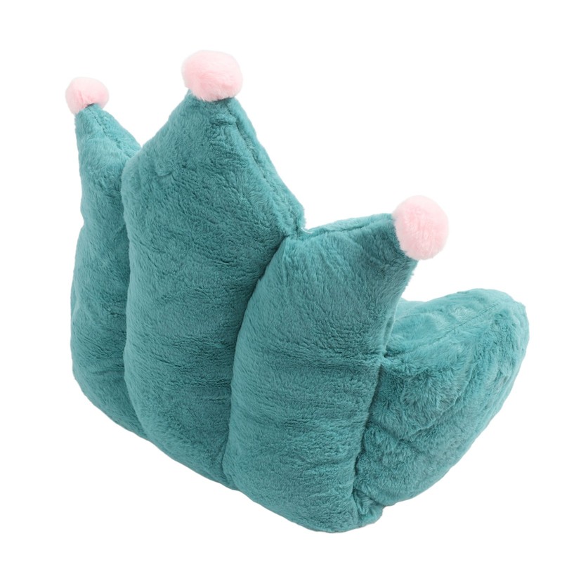 Office Chair Cushion Semi Enclosed Crown Shape Polyester Fiber Seat
