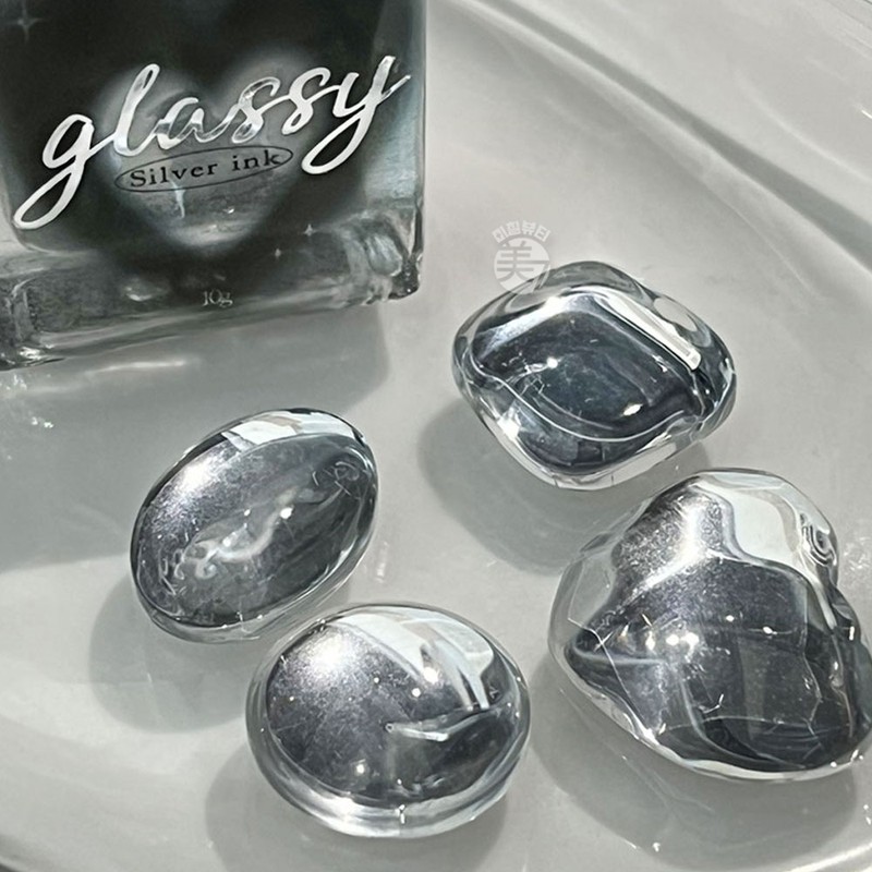It's Lit Glassy Silver Ink Up Top Ink Gel Top