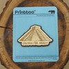 Printtoo Engraved Chichen Itza Mexico Fridge Magnet Souvenir Wooden Gift