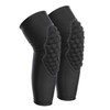 2 Pcs Kids Knee Pads Black Soft Breathable Lightweight Impact