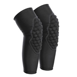 2 Pcs Kids Knee Pads Black Soft Breathable Lightweight Impact Resistant Sports Protective Knee Pads Knee Protector m