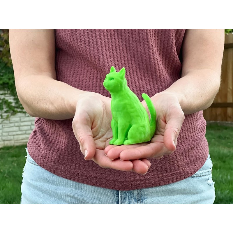 Sitting Cat Figure – Feline Sculpture for Home and Office