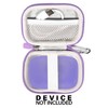 CaseSack Case for bmani Wireless Earbuds Bluetooth Headphones (Light Purple)