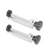 2Pcs Woodworking Fence Clamp Aluminum Alloy Multifunctional Woodworking Fence Fixing